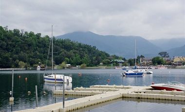 Departamento en Arriendo en Depto para 8 personas con vista al lago en condominio con playa y marina