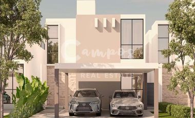 Casa de dos piso y 3 recamaras en privada residencial en Conkal  Entrega febrero 2026