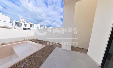 Casa de dos piso y 3 recamaras en privada residencial en Conkal  Entrega febrero 2026