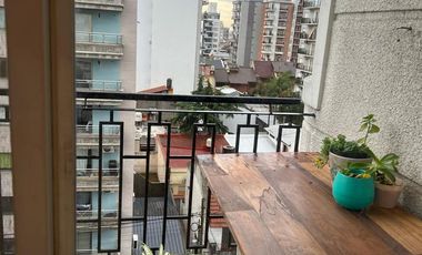 2  ambientes con balcón AMOBLADO y EQUIPADO - PALOMAR - CASEROS