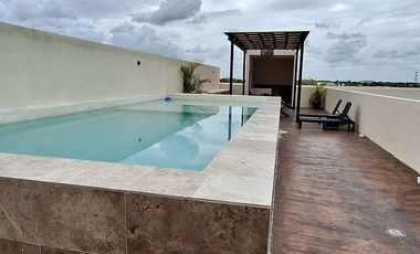 Departamento Luer en Renta en Temozón Norte, Mérida Yucatán