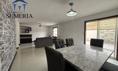 Casa amueblada en renta al norte en Santa Clara