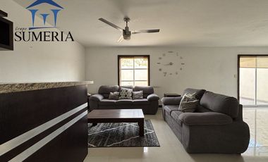 Casa amueblada en renta al norte en Santa Clara