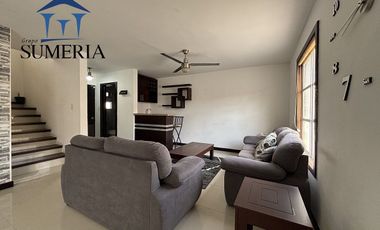 Casa amueblada en renta al norte en Santa Clara