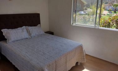 ARRIENDO PARCELA COLLIGUAY 5 CABAÑAS