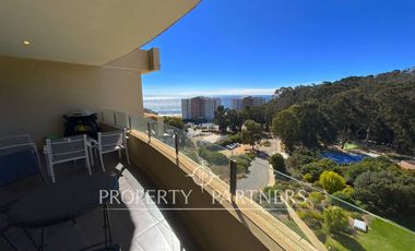ARRIENDO AÑO CORRIDO con vista privilegiada y en uno de los mejores condominios de Papudo
