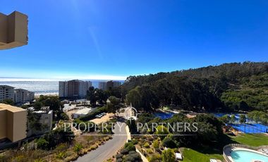 ARRIENDO AÑO CORRIDO con vista privilegiada y en uno de los mejores condominios de Papudo