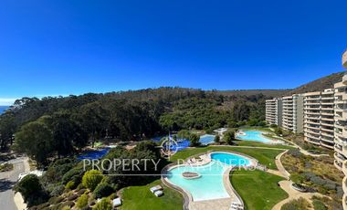 ARRIENDO AÑO CORRIDO con vista privilegiada y en uno de los mejores condominios de Papudo