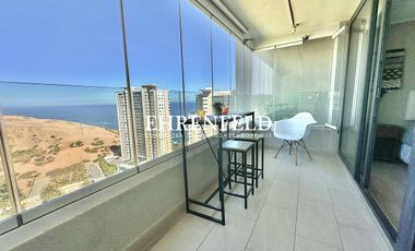 Costa de Montemar. Concón. Impecable departamento amoblado.
