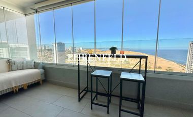 Costa de Montemar. Concón. Impecable departamento amoblado.