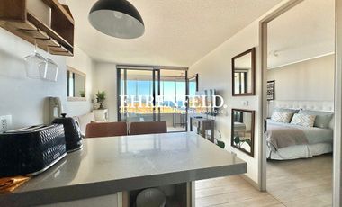 Costa de Montemar. Concón. Impecable departamento amoblado.