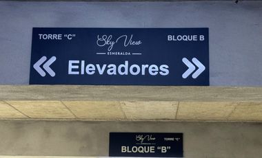 Departamento en renta en Sky View en Zona Esmeralda nuevo y equipado