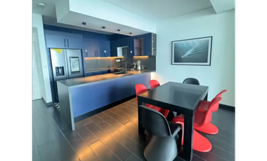 ALQUILER DE APARTAMENTO DE 105M EN AVENIDA BALBOA PH H2O AMOBLADO