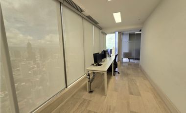 Oficina Amoblada con Vista al Mar en Avenida Balboa Torre BICSA- LWS
