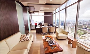 Oficina Amoblada con Vista al Mar en Avenida Balboa Torre BICSA- LWS