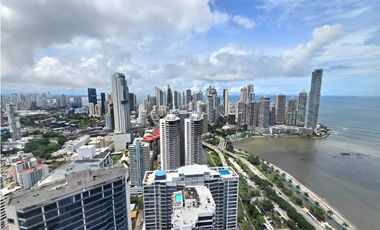 Oficina Amoblada con Vista al Mar en Avenida Balboa Torre BICSA- LWS
