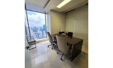 Oficina Amoblada con Vista al Mar en Avenida Balboa Torre BICSA- LWS