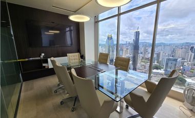 Oficina Amoblada con Vista al Mar en Avenida Balboa Torre BICSA- LWS