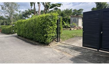 Se vende lote campestre en condominio cerrado Murillo