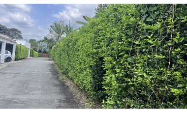 Se vende lote campestre en condominio cerrado Murillo