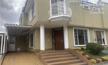 VENTA DE CASA EN CONDOMINIO AL NORTE DE ARMENIA