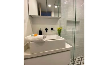 Arriendo apartamento en sabaneta, Amoblado, dos alcobas