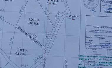 Parcela en Venta en A ocho minutos de la plaza de Hualqui