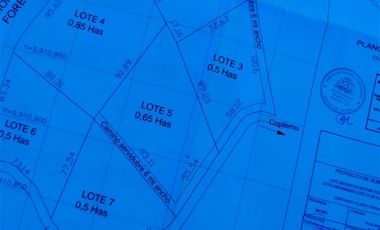 Parcela en Venta en A ocho minutos de la plaza de Hualqui