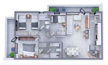 Departamento en Venta en Edificio Sangers