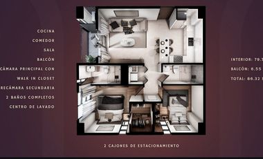 DEPARTAMENTOS EN PRE-VENTA ZONA VALLE PONIENTE