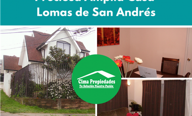 Preciosa, Amplia Casa Lomas San Andrés
