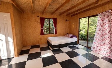 SE VENDE 2 CASAS EN 5.000M2, VISTA VOLCÁN Y LAGO