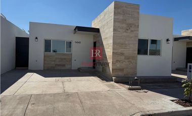 CASA EN RENTA EN LA RIOJA RESIDENCIAL. CD. OBREGÓN, SONORA