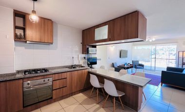 DEPTO AMOBLADO 3D 2B | VISTA DESPEJADA | A 1 KM DE LA PLAYA