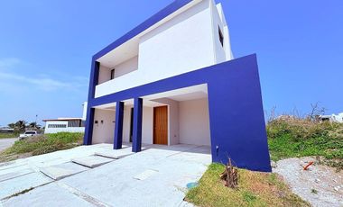 Casa en renta en Veracruz frente a area verde Fracc. Real Manginga