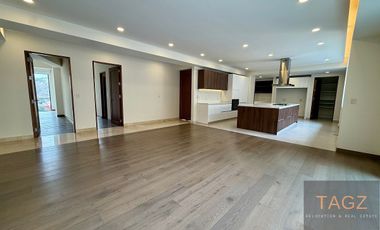 Renta moderno departamento Lomas Country Interlomas con terraza