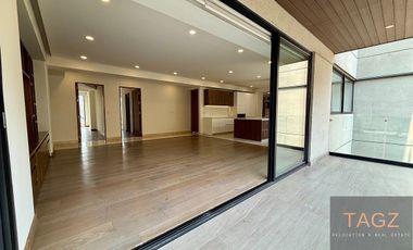 Renta moderno departamento Lomas Country Interlomas con terraza