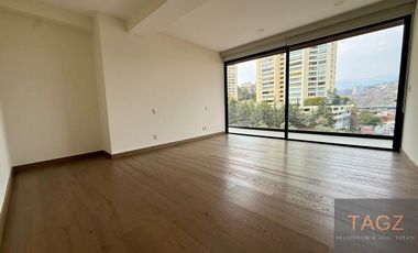 Renta moderno departamento Lomas Country Interlomas con terraza