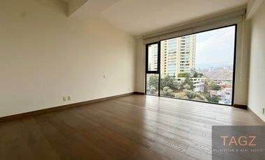 Renta moderno departamento Lomas Country Interlomas con terraza