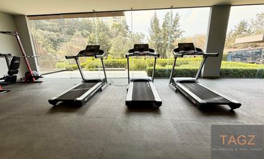 Renta moderno departamento Lomas Country Interlomas con terraza