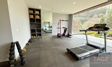 Renta moderno departamento Lomas Country Interlomas con terraza