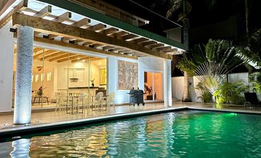 Casa frente a la Laguna en Pok Ta Pok, Cancún