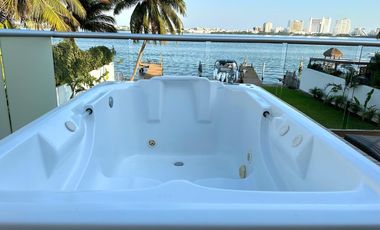 Casa frente a la Laguna en Pok Ta Pok, Cancún