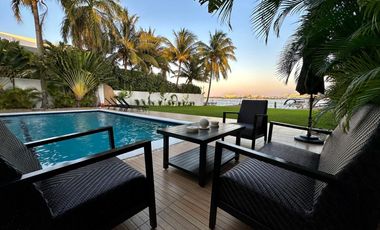 Casa frente a la Laguna en Pok Ta Pok, Cancún