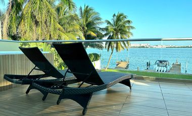 Casa frente a la Laguna en Pok Ta Pok, Cancún