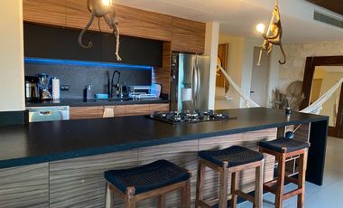 Departamento en Renta, 3 Recámaras, AMUEBLADO, Av Bonampak, Cancún Towers, Puerto Cancún