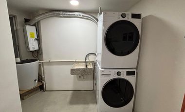 AMPLIO DEPA EN RENTA CALLE PILARES COL DEL VALLE 3 REC. 2 BAÑOS, UN ESTAC.