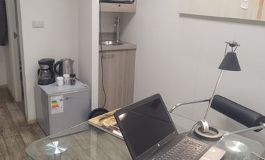 ARRIENDO OFICINA PLAZA ÑUÑOA UNA RECEPCION Y UN PRIVADO