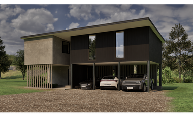 Moderna casa en Punta Piedra