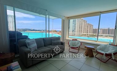 Algarrobo, Gran vista departamento Laguna Bahia